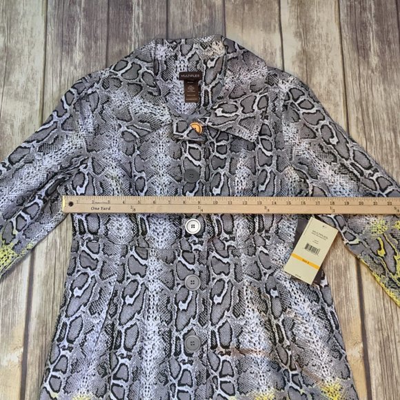 Multiples Snake Print Jacket - Picture 5 of 5